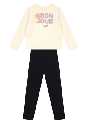 Brandili - Conjunto Infantil Menina de Flor Natural - BRANDILI