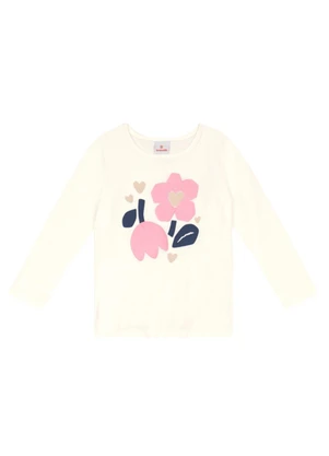 Brandili - Conjunto Infantil Menina de Flores Natural - BRANDILI