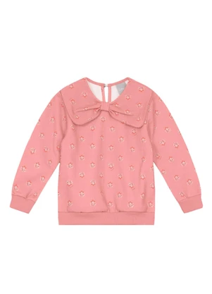 Mundi - Conjunto Infantil Menina de Flores Rosa - MUNDI