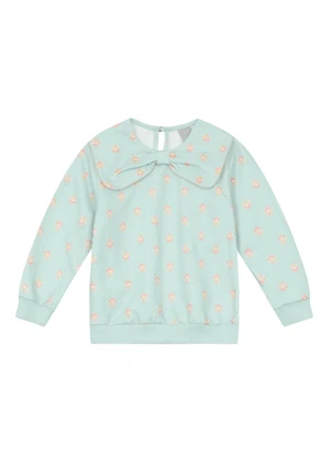 Mundi - Conjunto Infantil Menina de Flores Verde - MUNDI
