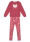 Brandili - Conjunto Infantil Menina de Gatinho Rosa - variação: Rosa