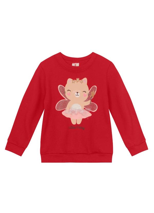 Brandili - Conjunto Infantil Menina de Ursinho Bordô 3