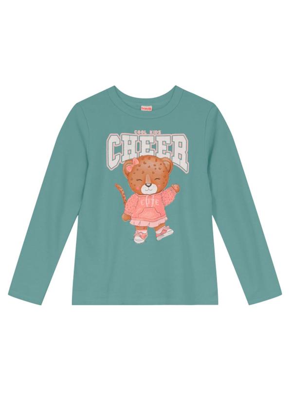 Brandili - Conjunto Infantil Menina de UrsinhoVerde 2