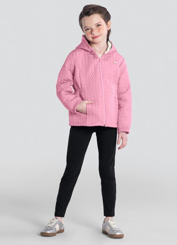 Brandili Mundi - Conjunto Infantil Menina em Cotton Rosa 1