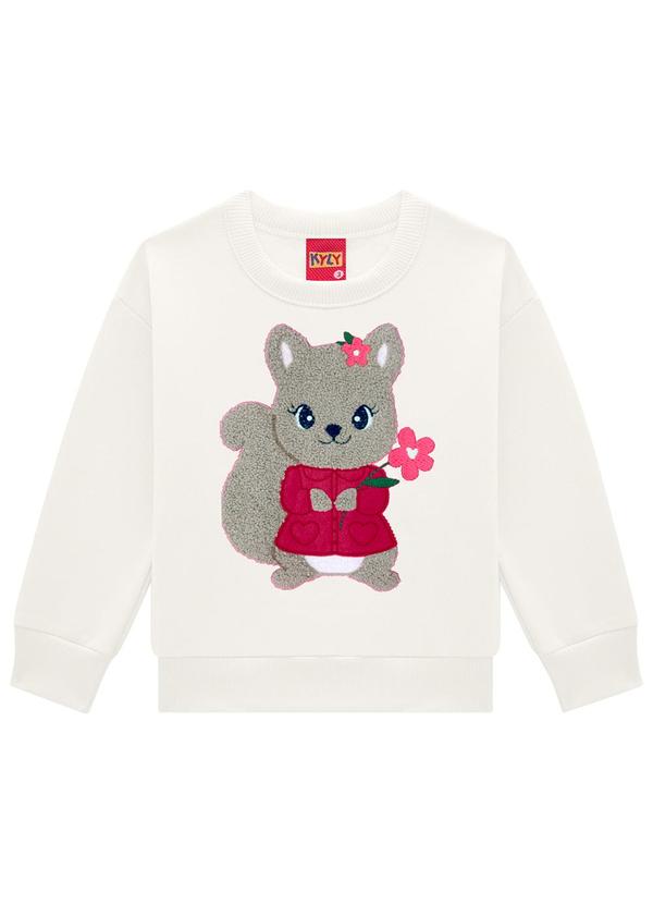 Kyly - Conjunto Infantil Menina Esquilinho Bege 2