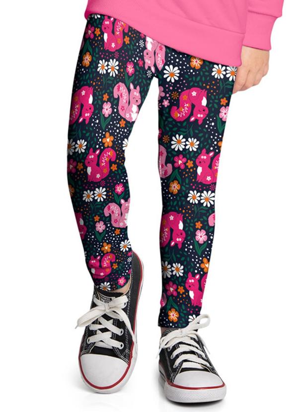 Kyly - Conjunto Infantil Menina Esquilinho Rosa 3