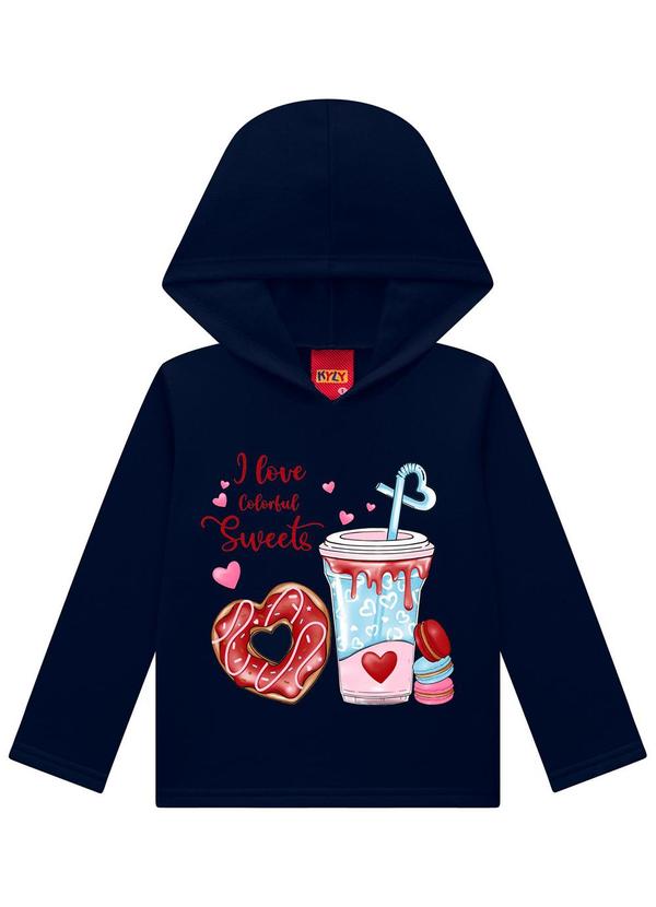 Kyly - Conjunto Infantil Menina Estampa Azul 2