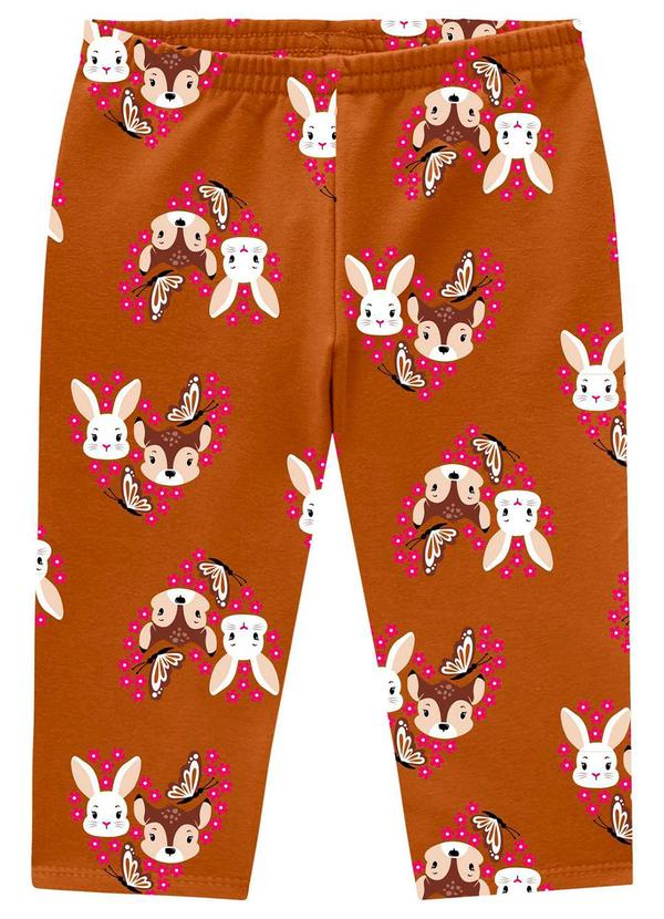 Kyly - Conjunto Infantil Menina Estampa Branco 3