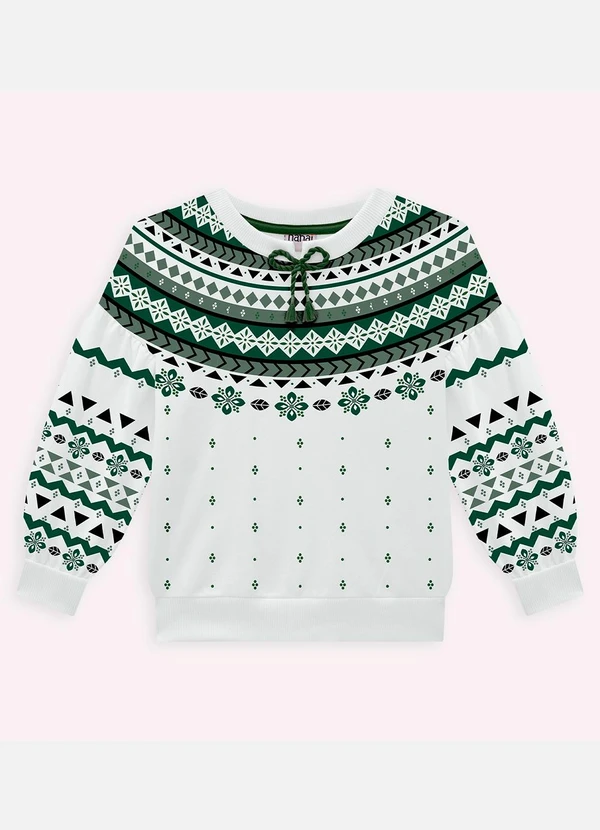 Nanai - Conjunto Infantil Menina Estampa Cinza 2