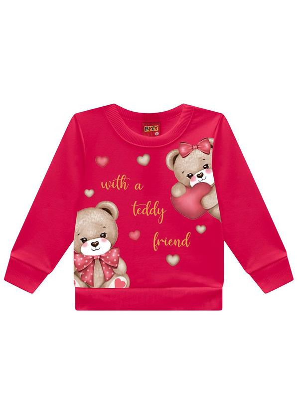 Kyly - Conjunto Infantil Menina Estampa Rosa 2