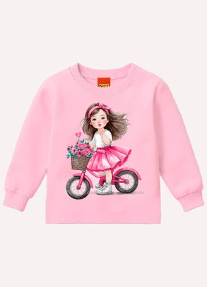 Kyly - Conjunto Infantil Menina Estampa Rosa - KYLY