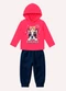 Kyly - Conjunto Infantil Menina Estampa Rosa - variação: Rosa