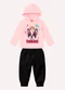 Kyly - Conjunto Infantil Menina Estampa Rosa - variação: Rosa