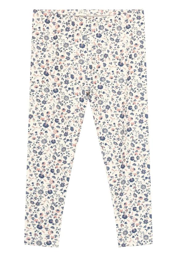 Brandili Mundi - Conjunto Infantil Menina Floral Elegante Azul 3