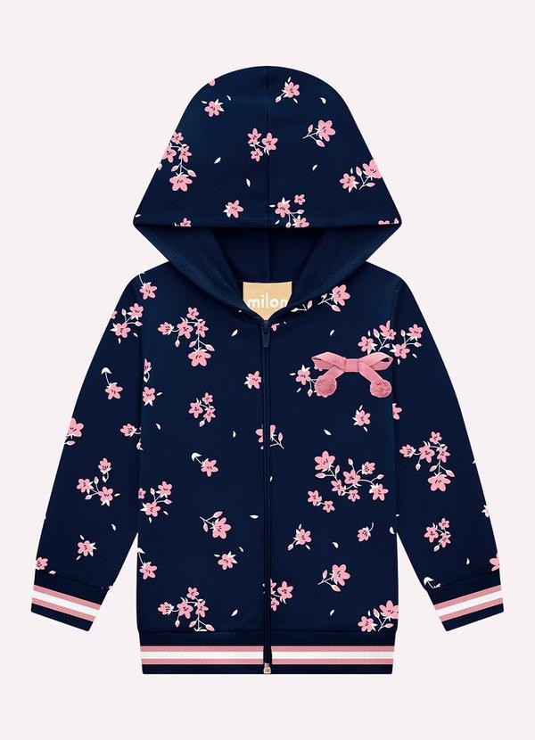 Milon - Conjunto Infantil Menina Flores Azul 2