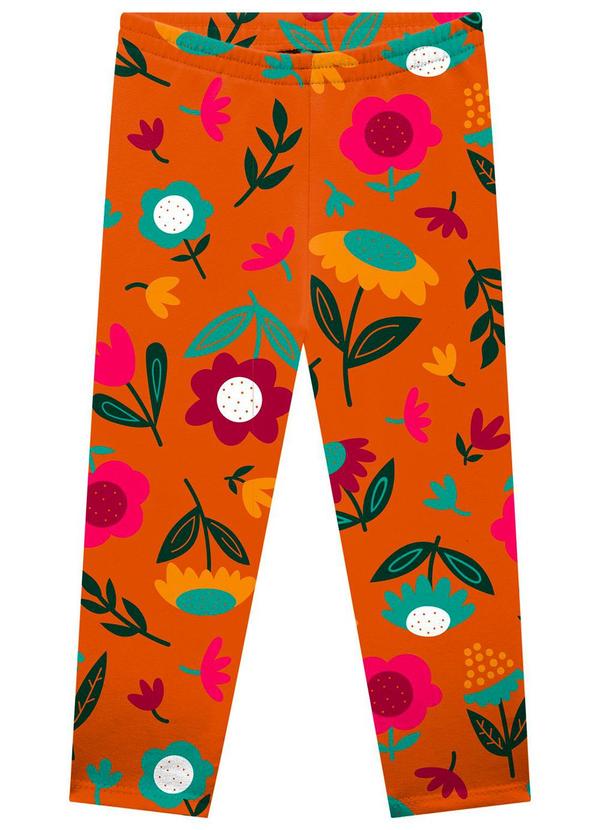 Kyly - Conjunto Infantil Menina Flores Cinza 3