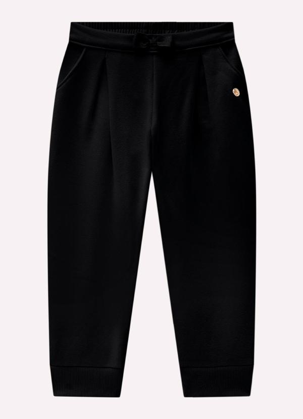 Milon - Conjunto Infantil Menina Flores Marrom 4