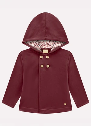 Milon - Conjunto Infantil Menina Flores Vermelho - MILON