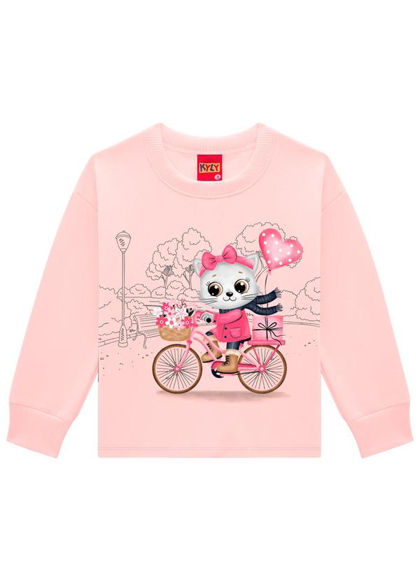 Kyly - Conjunto Infantil Menina Gatinha Rosa 2