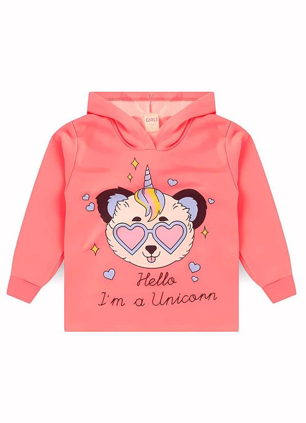 Rosa Azul - Conjunto Infantil Menina Inverno Hello Rosa 2