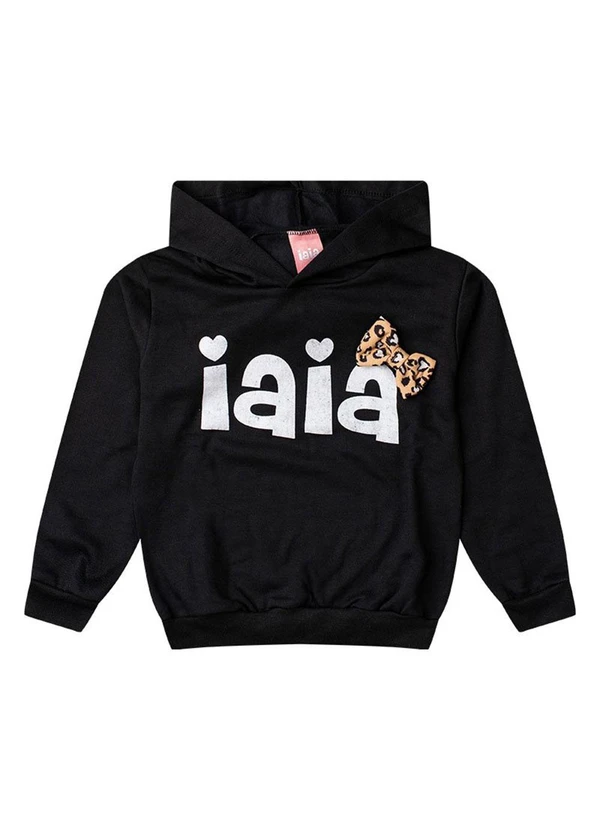 Rosa Azul - Conjunto Infantil Menina Inverno Iaia Preto 3