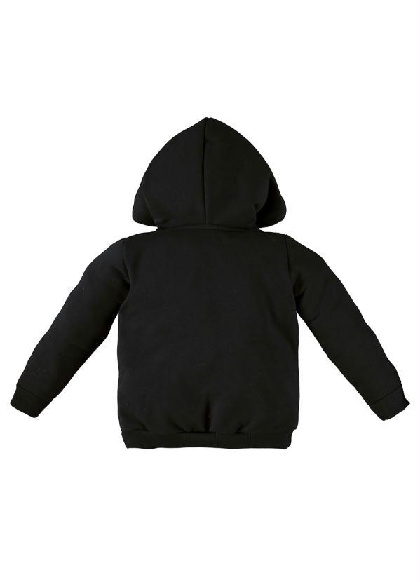 Up Baby - Conjunto Infantil Menina Jaqueta e Calça Preto 4