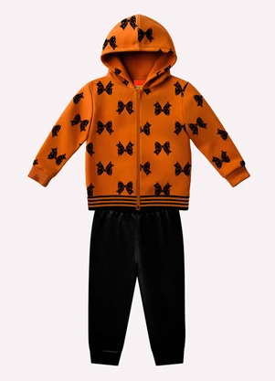 Kyly - Conjunto Infantil Menina Laços Amarelo - KYLY