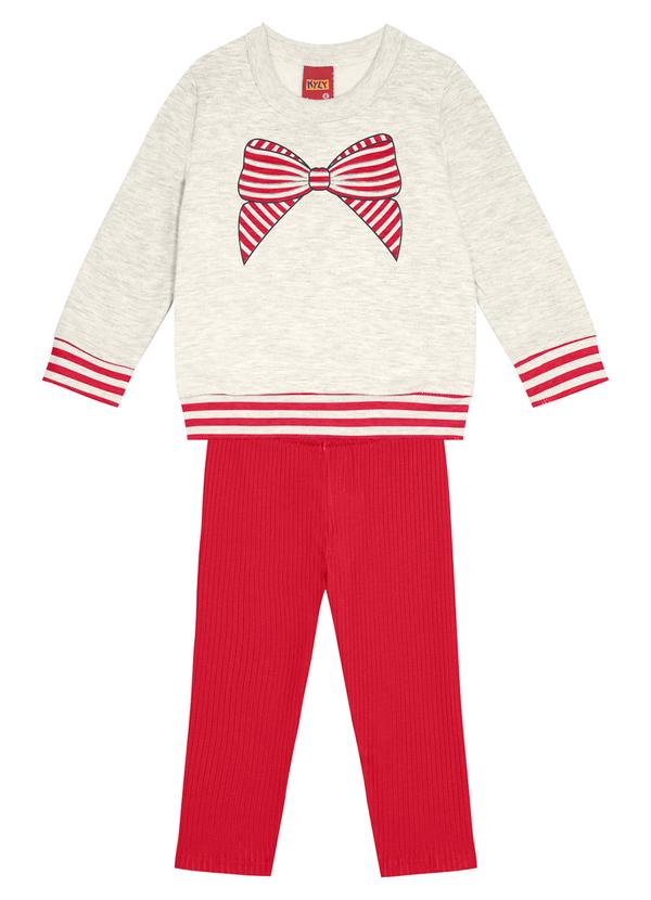 Kyly - Conjunto Infantil Menina Mescla