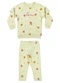 Elian - Conjunto Infantil Menina Molecotton Love Verde - variação: Verde