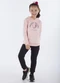 Pulla Bulla - Conjunto Infantil Menina Moletom Preto - variação: Rosa