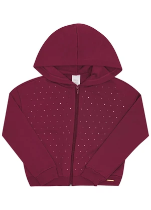 Pulla Bulla - Conjunto Infantil Menina Moletom Roxo - PULLA BULLA