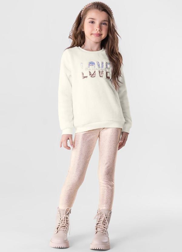 Brandili Mundi - Conjunto Infantil Menina Natural