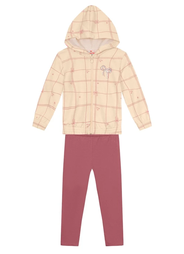 Brandili - Conjunto Infantil Menina Natural 2