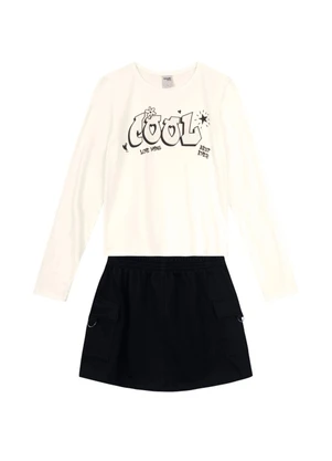 Brandili - Conjunto Infantil Menina Natural - BRANDILI