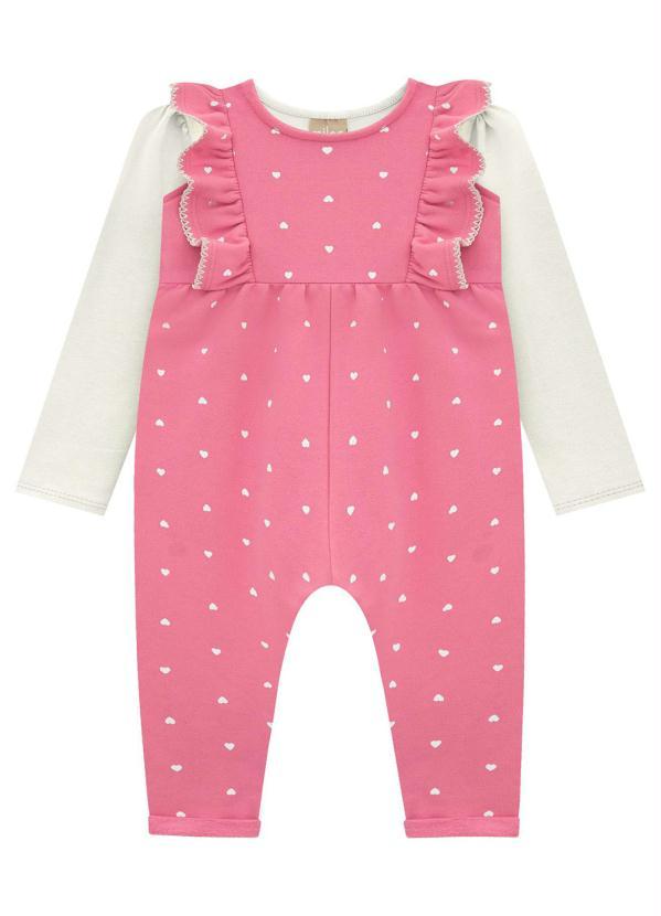 Milon - Conjunto Infantil Menina Off White