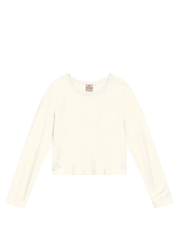 Brandili - Conjunto Infantil Menina Peluciado Bege 3