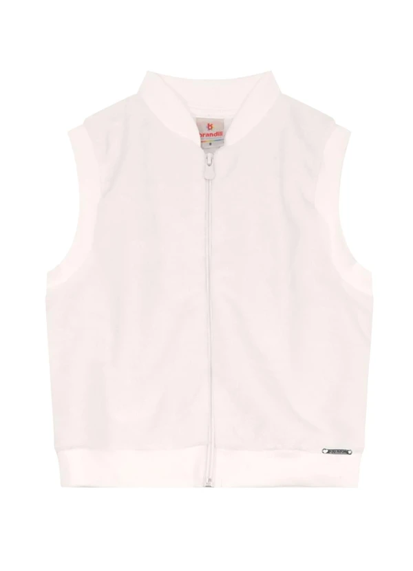 Brandili - Conjunto Infantil Menina Peluciado Bege 4