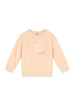 Mundi - Conjunto Infantil Menina Peluciado Natural - MUNDI