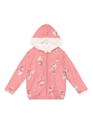 Mundi - Conjunto Infantil Menina Peluciado Rosa - MUNDI