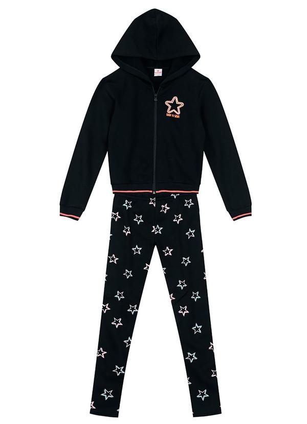 Brandili - Conjunto Infantil Menina Preto