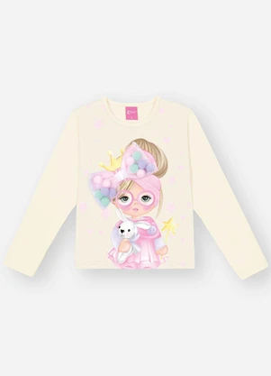 Abrange - Conjunto Infantil Menina Princesa Multicores - ABRANGE