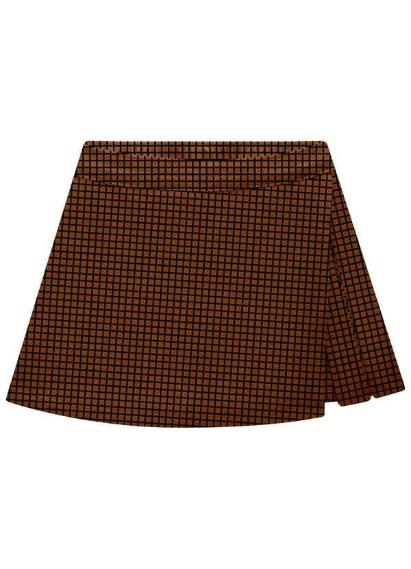 Kyly - Conjunto Infantil Menina Quadriculado Preto 3