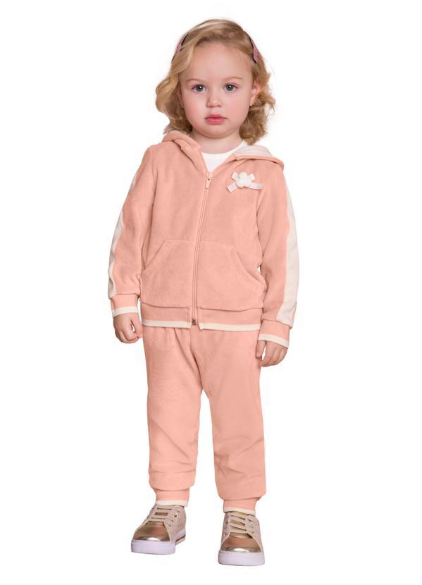 Milon - Conjunto Infantil Menina Rosa