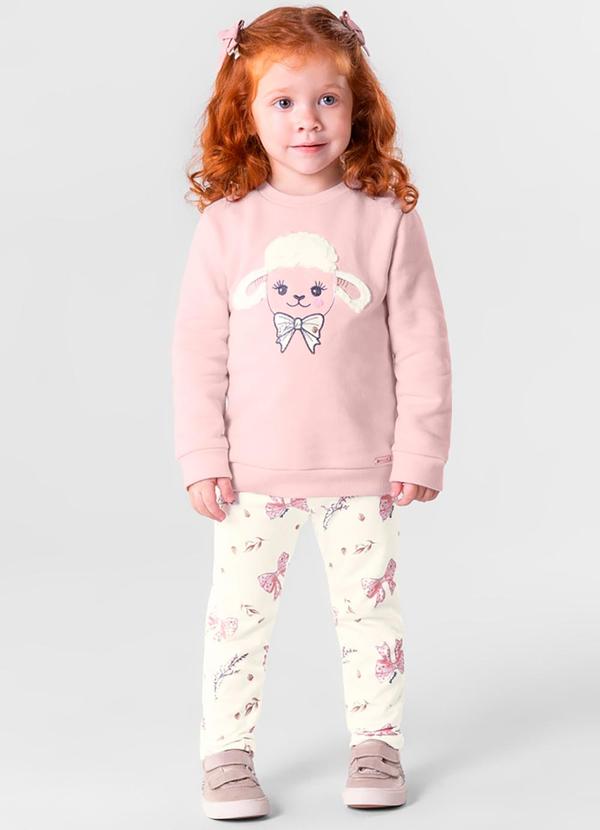 Brandili Mundi - Conjunto Infantil Menina Rosa 1