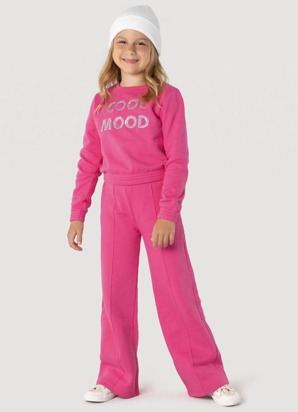 Brandili - Conjunto Infantil Menina Rosa
