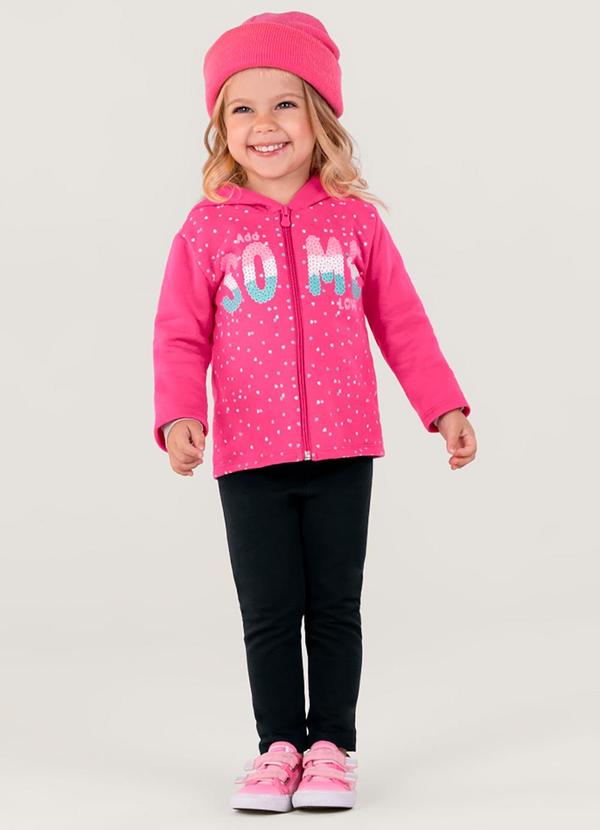 Brandili - Conjunto Infantil Menina Rosa
