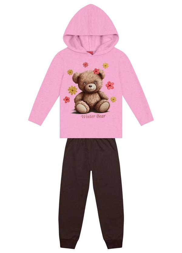 Kyly - Conjunto Infantil Menina Rosa