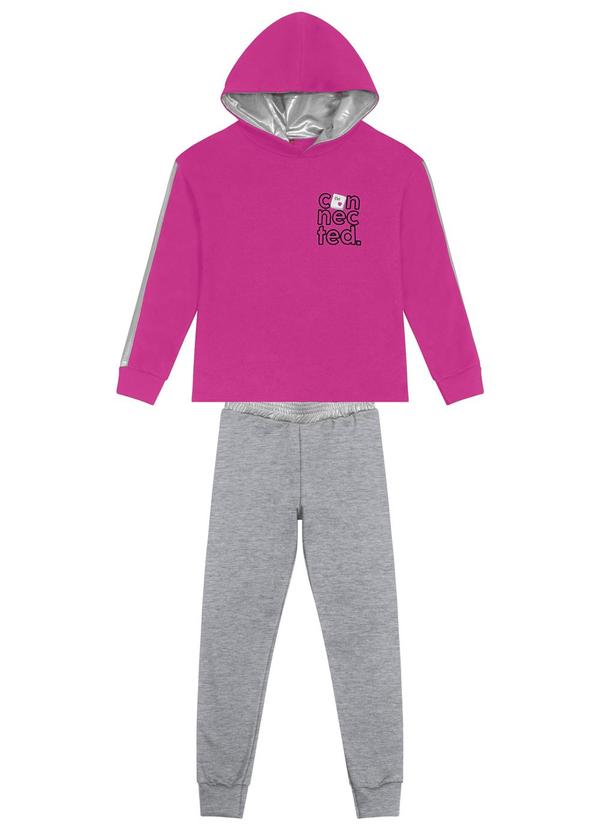 Kyly - Conjunto Infantil Menina Rosa