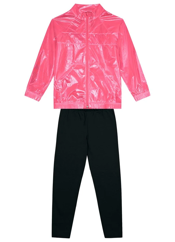 Kyly - Conjunto Infantil Menina Rosa