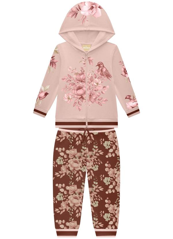 Milon - Conjunto Infantil Menina Rosa